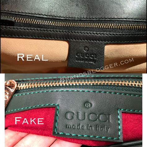 how to tell if its a fake gucci bag|gucci faux leather bag.